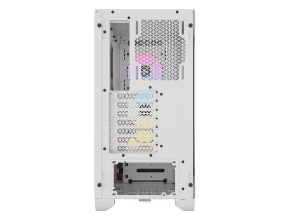 CORSAIR 3000D RGB AIRFLOW - Mid tower - utvidet ATX (E-ATX) - sidepanel med vindu (herdet glass) - ingen strømforsyning (ATX) - hvit - USB/lyd