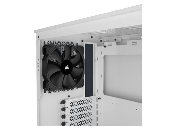 CORSAIR 3000D AIRFLOW - Mid tower - utvidet ATX (E-ATX) - sidepanel med vindu (herdet glass) - ingen strømforsyning (ATX) - hvit - USB/lyd