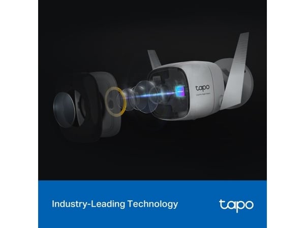 TP-Link Tapo C325WB, IP-sikkerhetskamera, Inne & Ute, Trådløs, CE, FCC, RoHS, RCM, Vegg, Hvit
