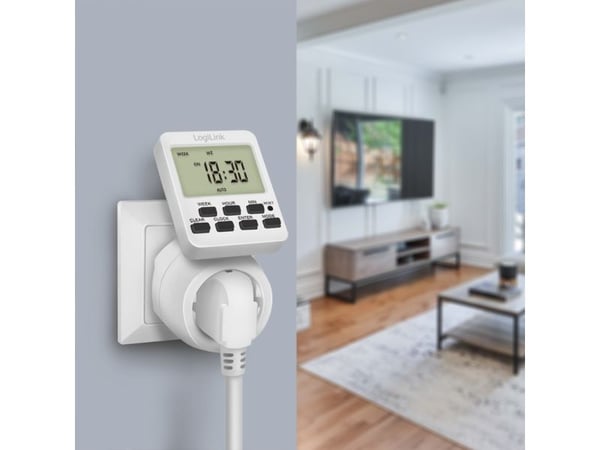 LogiLink digital timer med roterande display