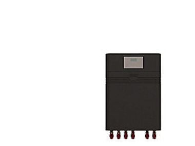Wavin Calefa II S40-H - Kaukolämpöyksikkö, oikeanpuoleinen, musta, 25kW