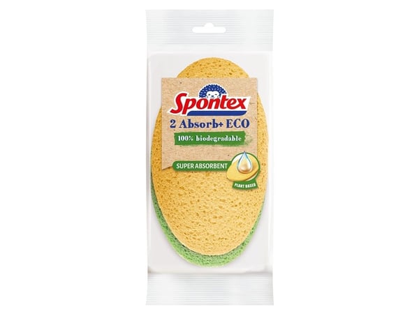 Spontex Scierka Gabka Absorb+ Eco 2 st 42507...