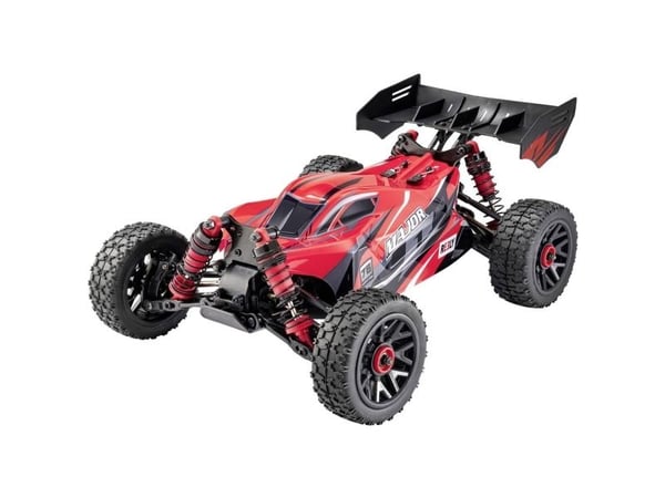 Reely Major Rot Brushed 1:14 RC-modellbil el-buggy 4WD RtR 2,4 GHz inkl. batteri og lader (RE-7846527)