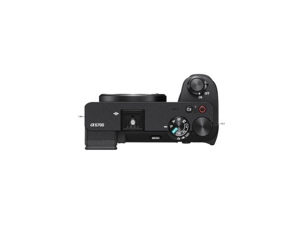 Sony a6700 ILCE-6700 - Digitalkamera - spegellöst - 26.0 MP - APS-C - 4 K / 119.88 fps - endast stomme - Wi-Fi, Bluetooth