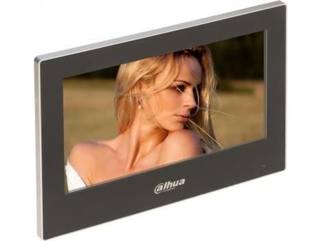 Dahua Lite Series - IP intercom station monitor - inomhus - kabelansluten - 10/100 Ethernet - vit