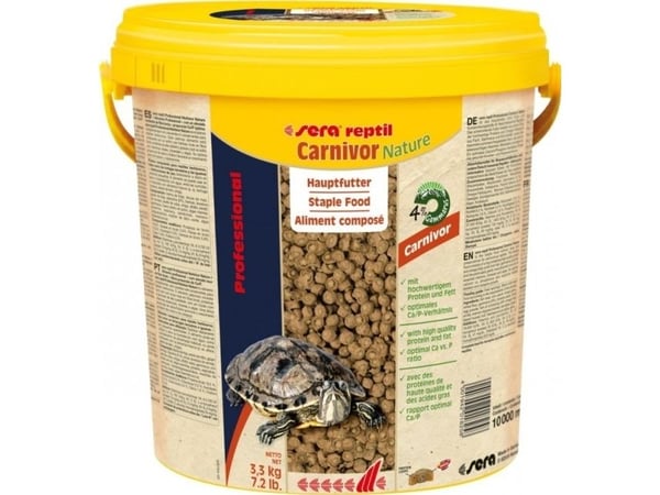Sera Reptil Professional Carnivor Nature 10 l, granulat – fôr til krypdyr (tilskuddsfôr) Sera Reptil Professional Carnivor Nature 10 l, granulat – fôr til krypdyr (tilskuddsfôr)