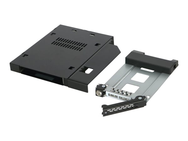 Icy Dock MB411SKO-B, Musta, Metalli, 128 mm, 130 mm, 12,7 mm, 215 g