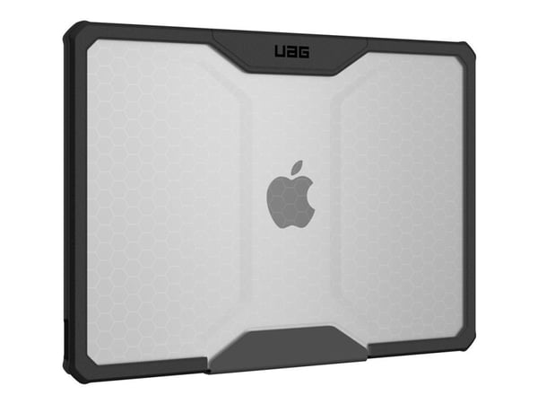 UAG Rugged Case for MacBook AIR 13.6" M2 (2022) - Clear/Black - Skallveske for bærbar - robust - svart, is