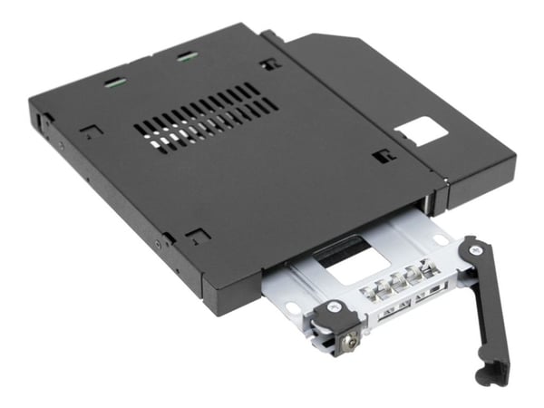 Icy Dock MB411SKO-B, Musta, Metalli, 128 mm, 130 mm, 12,7 mm, 215 g