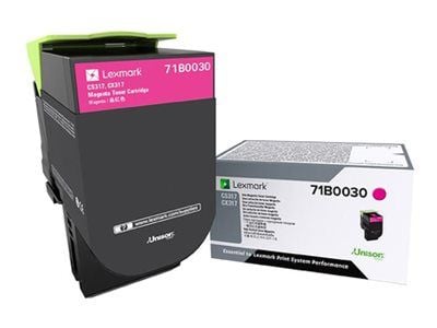 Lexmark X317 - Magenta - original - tonerpatron LCCP, LRP - for Lexmark CS317dn, CX317dn