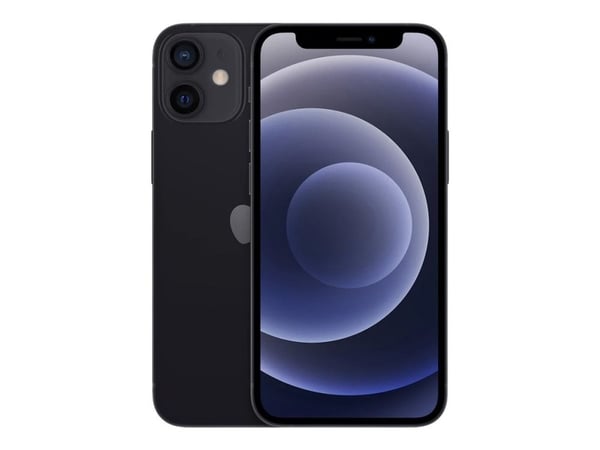 Renovert Apple iPhone 12 128GB (Sort) - Tilstand: Grad B