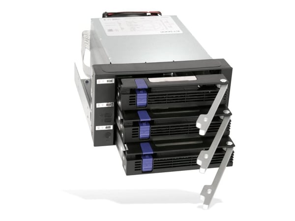 Cremax ICY Dock FatCage MB153SP-B - Hus for lagringsenhet - 3,5" - svart
