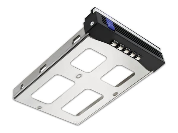 Icy Dock MB453TRAY-2B, Tallennusaseman alusta, Musta, Metallinen, ABS-synteettinen, Ruostumaton teräs, 112,4 mm, 157 mm, 26,6 mm