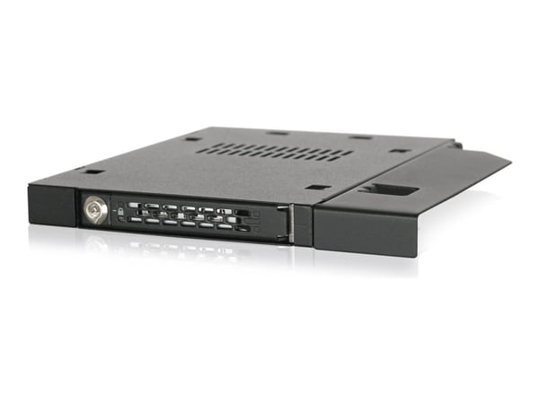 Icy Dock MB411SKO-B, Musta, Metalli, 128 mm, 130 mm, 12,7 mm, 215 g