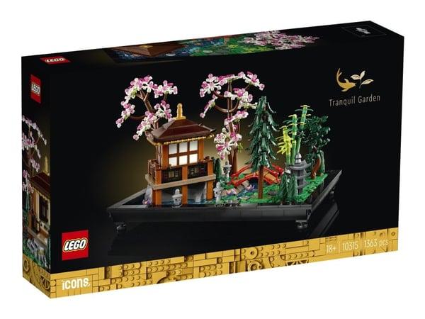 LEGO Icons 10315 Rauhallinen puutarha