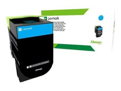 Lexmark 702CE - Cyan - original - tonerpatron LCCP, LRP, Lexmark Corporate - for Lexmark CS310dn, CS310n, CS410dn, CS410dtn, CS410n, CS510de, CS510dte