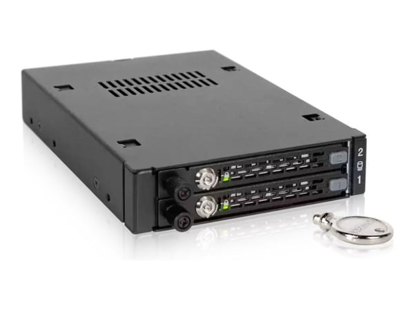 ICY Dock ToughArmor EX MB492SKL-B - Förvaringsmobilrack - 2.5" - svart