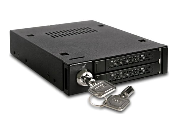 Cremax ICY Dock ToughArmor MB992SK-B - Hus for lagringsenhet - 2,5" - matt svart