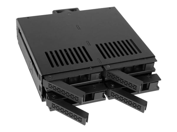 ICY Dock ExpressCage MB324SP-B - Hus for lagringsenhet - 2,5" - svart