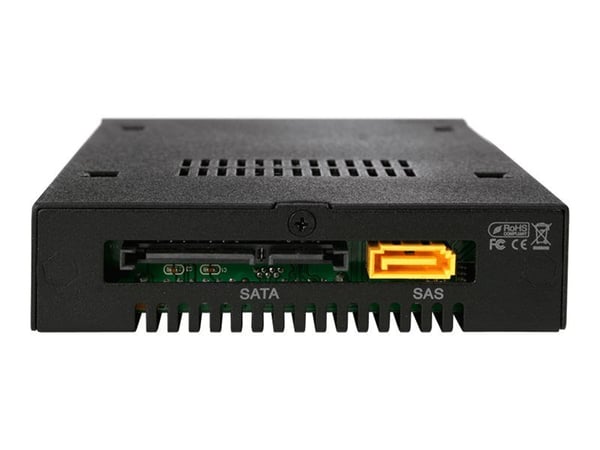 Cremax ICY Dock MB991IK-B - Uttagbar harddiskramme - fra 3,5" til 2,5" - svart
