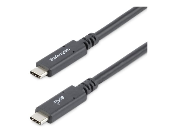 StarTech USB C to USB C Cable - 6 ft / 1.8m - 5A PD - USB-IF Certified - M/M - USB 3.0 5Gbps - USB C Charging Cable - USB Type C Cable (USB315C5C6)...