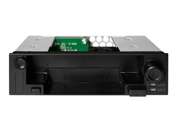 Cremax ICY Dock DuoSwap MB971SP-B - Hus for lagringsenheter - 2,5", 3,5" - svart