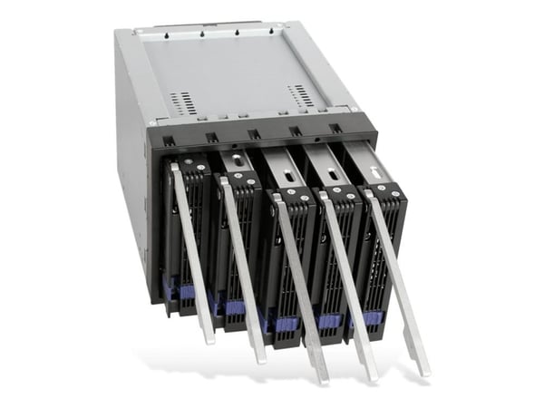 Cremax ICY Dock FatCage MB155SP-B - Hus for lagringsenhet - 3,5" - svart
