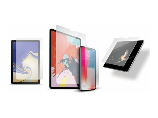 Compulocks iPad Pro 12.9" (3-6th Gen) Tempered Glass Screen Protector - Skjermbeskyttelse for nettbrett - glass - krystallklar - for Apple 12.9-inc...