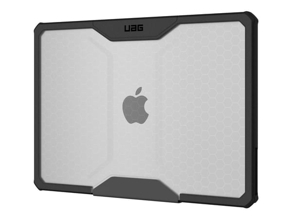 UAG Rugged Case for MacBook AIR 13.6" M2 (2022) - Clear/Black - Skallveske for bærbar - robust - svart, is