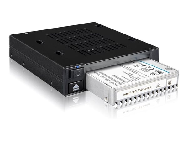 ICY DOCK flexiDOCK MB021VP-B - Hus for lagringsenhet - 2,5" - svart