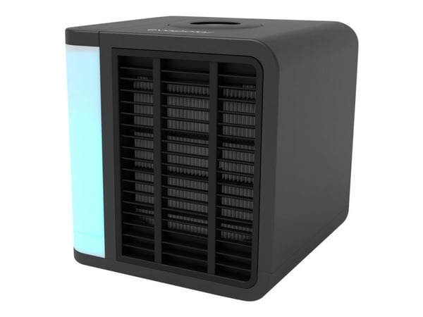 Aircooler evaLIGHT Plus sort bordmodel - personlig luftkøler