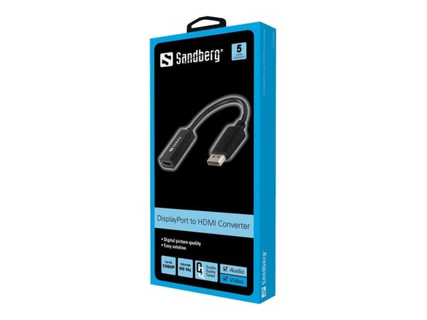 Sandberg Adapter DisplayPort t/HDMI