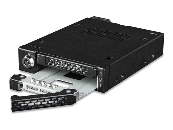 Installasjonsramme IcyDock 2x6,3cm U.2/U.3 NVMe 3.5" SSD blk