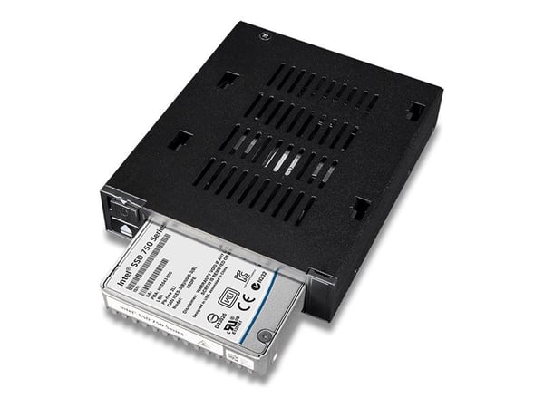ICY DOCK flexiDOCK MB021VP-B - Hus for lagringsenhet - 2,5" - svart