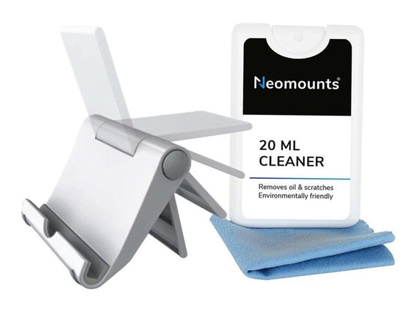 Neomounts NS-MKIT100 - Stativ - tipping - for mobiltelefon/nettbrett - hvit - skrivebord