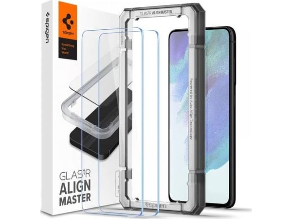 Spigen AGL03088, Samsung, Galaxy S21 FE, Läpinäkyvä, 2 kpl