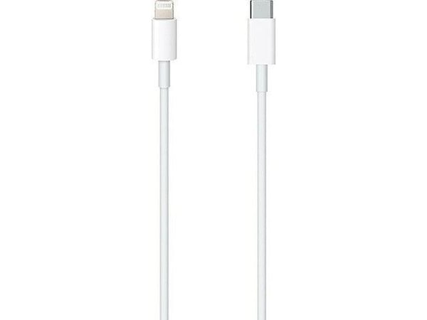 USB-kabel Vega USB-C till Lightning 1 m vit (29469)