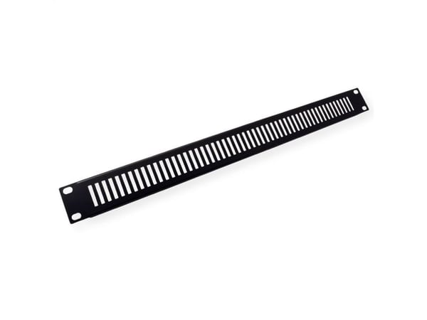 Value 26.99.0319, Frontpanel, Sort, Metall, 1U, 48,3 cm (19"), 201,1 g