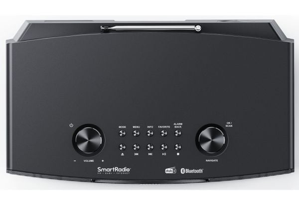 Kenwood Electronics CR-ST700SCD-B, Internett, Digitalt, DAB+, FM, 87,5 - 108 MHz, 174.928 - 239.2 MHz, 43 W