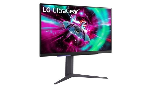LG UltraGear 27GR93U-B - LCD-skjerm - gaming - 27" - 3840 x 2160 4K @ 144 Hz - IPS - 400 cd/m² - 1000:1 - DisplayHDR 400 - 1 ms - 2xHDMI, DisplayPo...