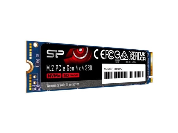 SILICON POWER UD85 - SSD - 500 GB - inbyggd - M.2 2280 - PCIe 4.0 x4 (NVMe)