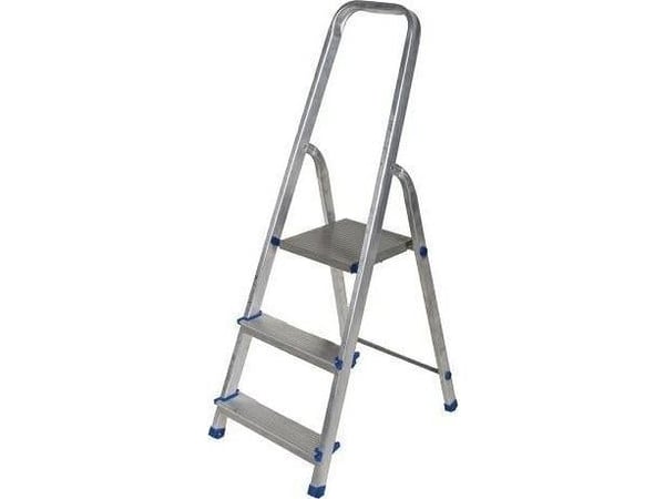 AWTOOLS aluminiumsstige 150 kg 3 trinn frittstående