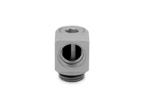 EKWB EK-Quantum Torque Micro Rotary 90° - Satin Titanium, tilkobling (titan)