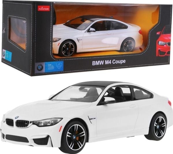 RASTAR 1:14 RC car model controllable BMW M4 (F82 ), 70900. Assorteret Hvid/Rød/Gul