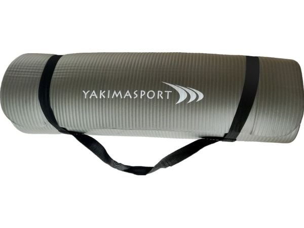 YakimaSport treningsmatte NBR PRO 180 x 60 x 1 cm svart