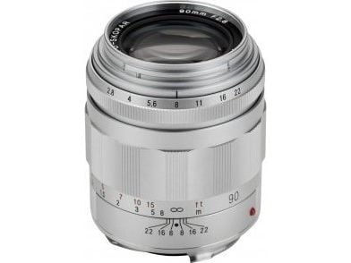 Voigtlander Objektiivi Voigtlander APO Skopar 90mm f/2.8 objektiivi Leica M:lle - hopea Voigtlander Objektiivi Voigtlander APO Skopar 90mm f/2.8 objektiivi Leica M:lle - hopea