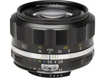 Voigtlander-objektiv Voigtlander APO Skopar SL IIs 90 mm f/2.8-objektiv for Nikon F - svart