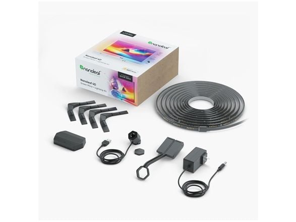 Nanoleaf 4D Screen Mirror + Light Strip Kit for 85”/215 cm Screens