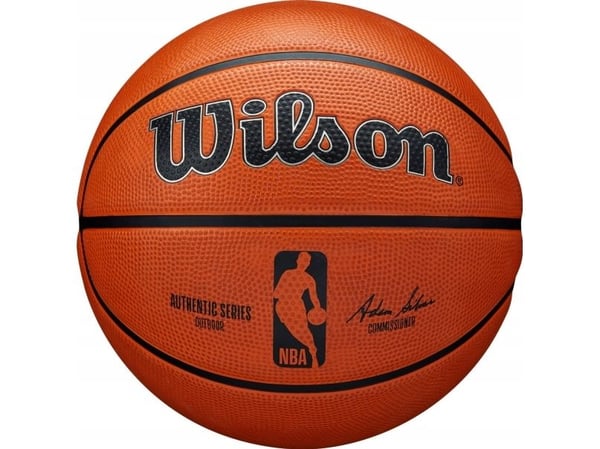 WILSON NBA AUTHENTIC SERIES OUTDOOR krepšinio kamuolys (Dydis: 5)
