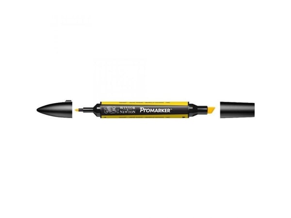 Winsor & Newton 0203166, Gult, Flerfarget, Canary, Fin/medium, Meisel-/kulespiss, Rund